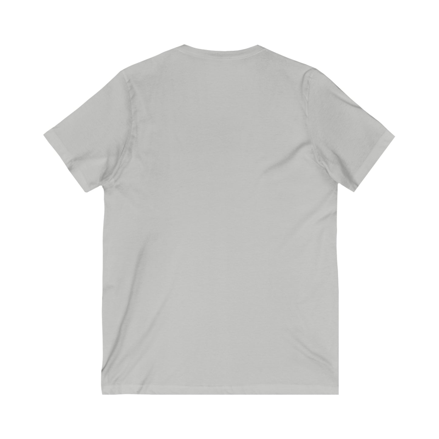 Unisex Jersey Short Sleeve V-Neck Tee